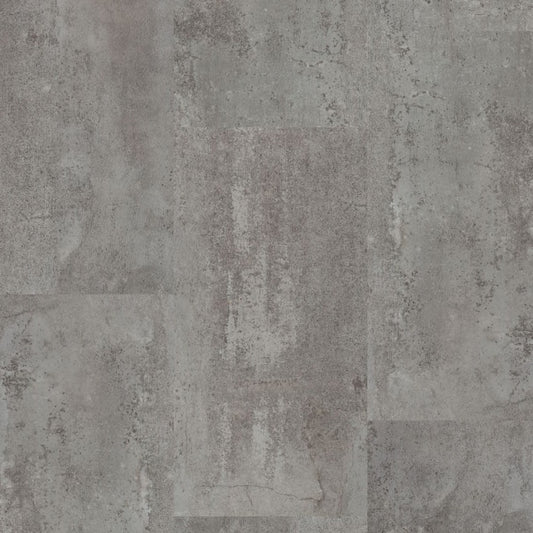 Cascade Luxury Vinyl - Creative Options Tile - Boulder Grey