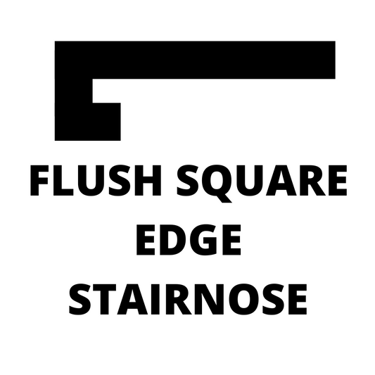 Frosted Square Flush Stairnose