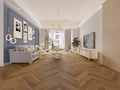 BIYORK - Nouveau 7 Herringbone Bespoke Collection - Forest Grotto