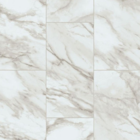 Armstrong Alterna - Rossini Marble Engineered Tile - Gray Mist