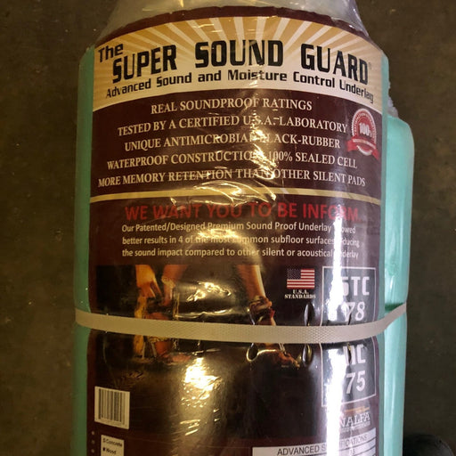 Green Foam - Acoustical Vapour Barrier - Venetian Underlayment